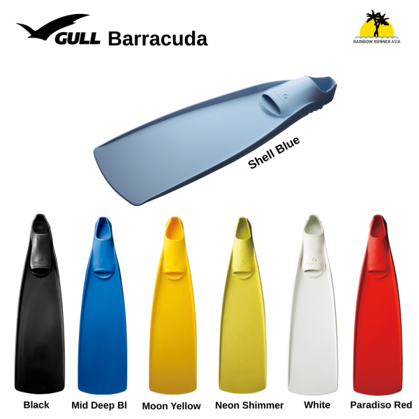 Gull Barracuda Fin (Professional) – Rainbow Runner Asia Sdn Bhd