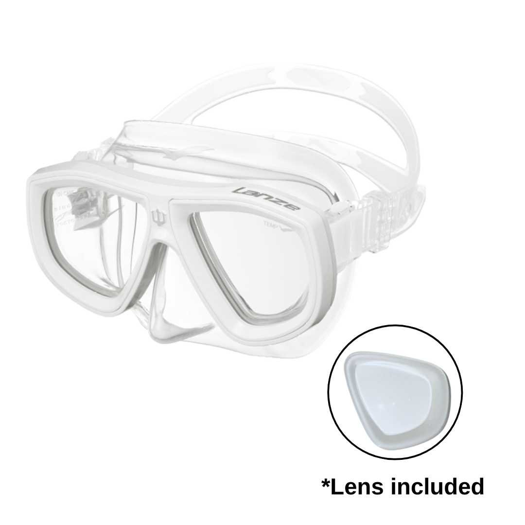 lanze lens - white