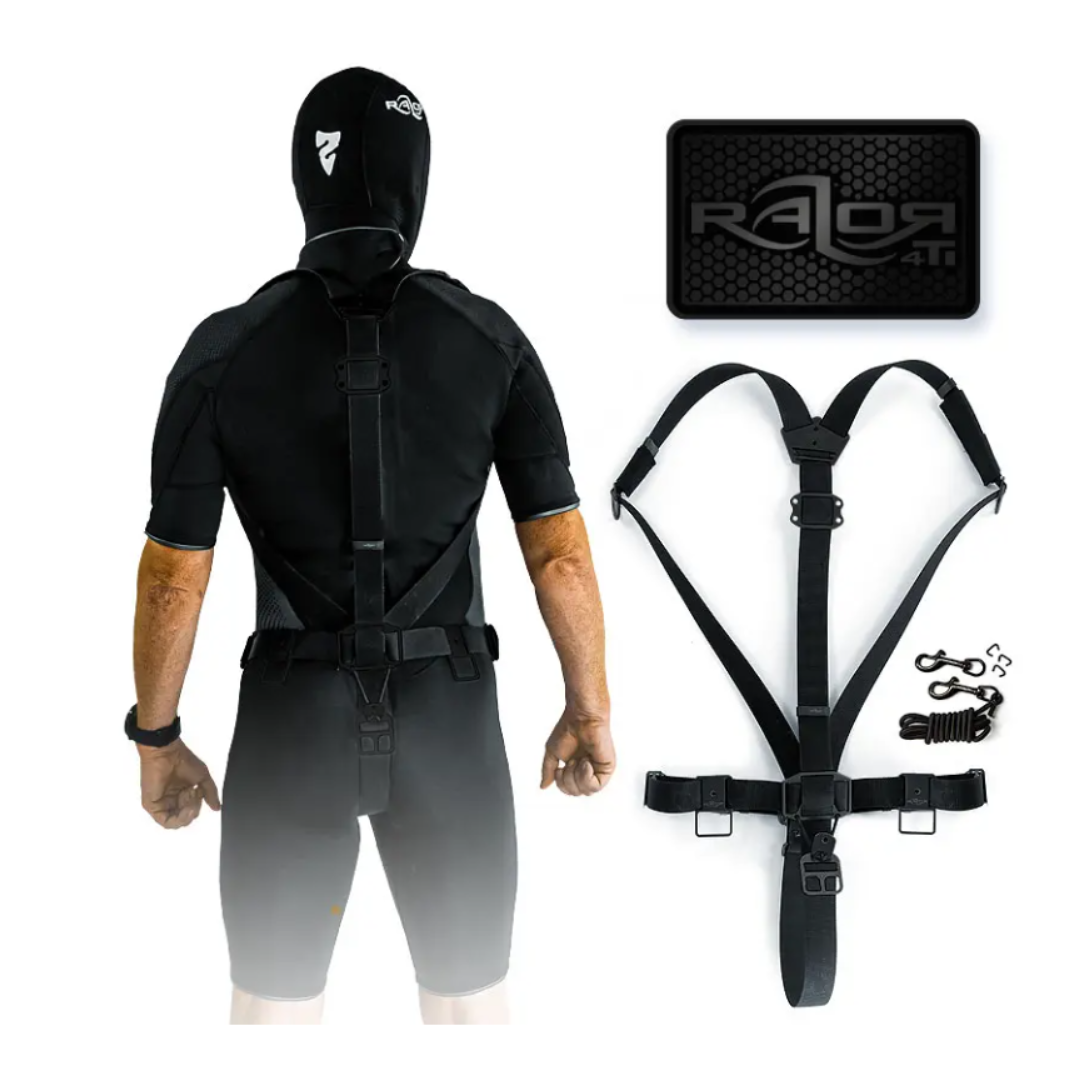 Razor 4 - Travel Harness - Titanium - main